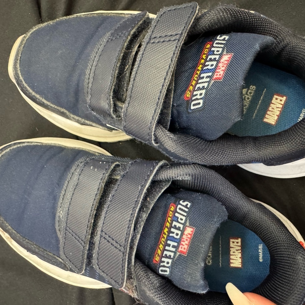 Marvel Spider-Man Kids' Sneakers - Navy and White - Picture 5 of 6